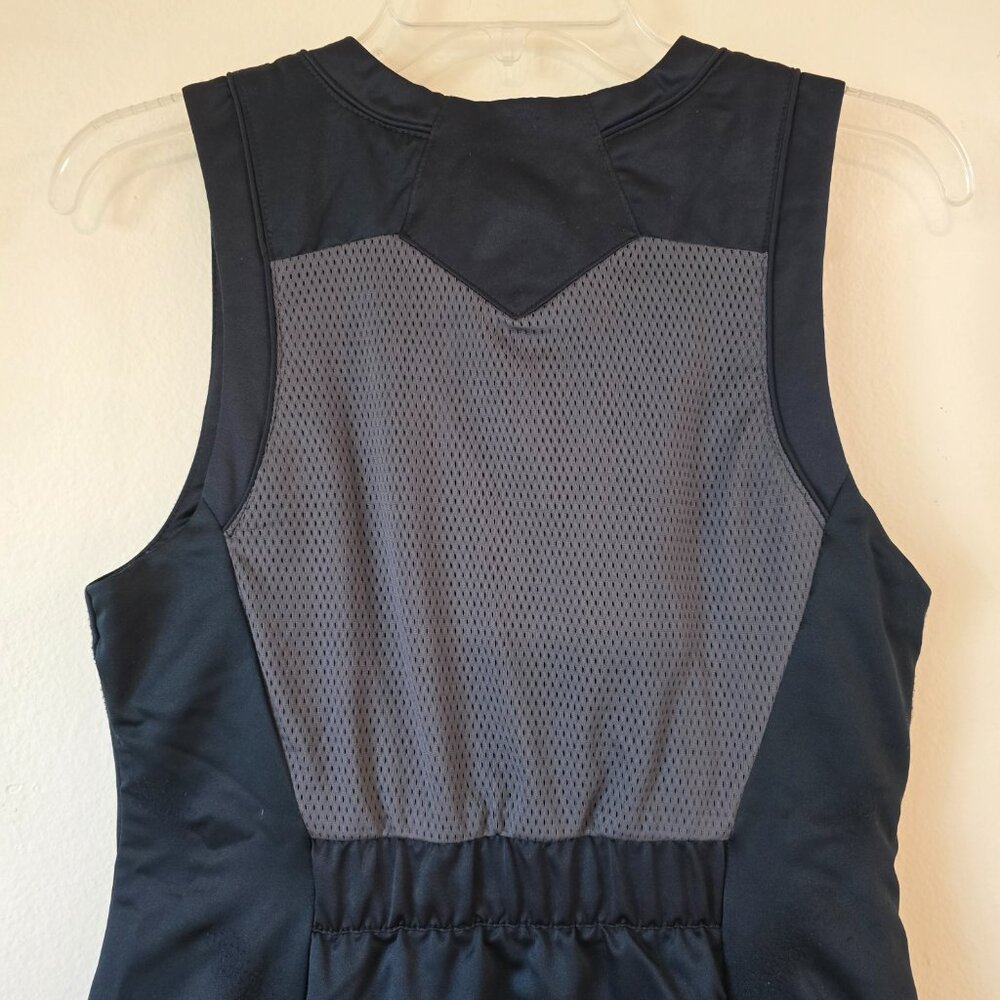 Jordan Utility Capsule Zip Dress Black Grey Mesh Snap Hem Small - Picture 6 of 16